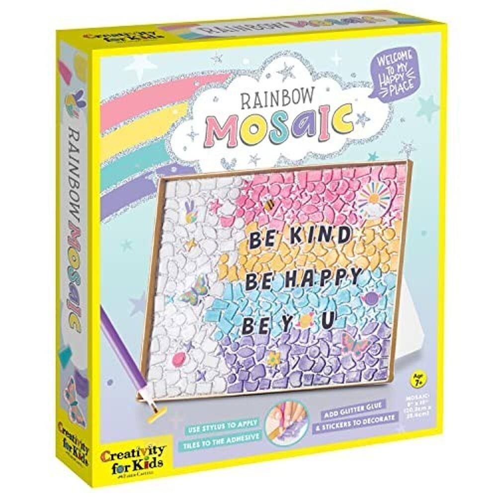 Creativity for Kids Rainbow Mosaic: DIY Art Kit